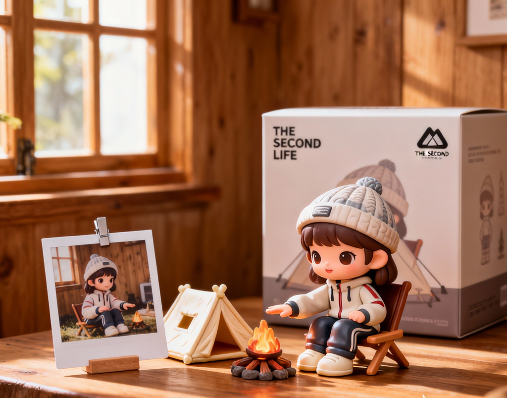 Custom 3D Figurine Desk Lamp Personalized Gift Decorative Night Light Home Decoration for Anniversary & Memorial Home Decor