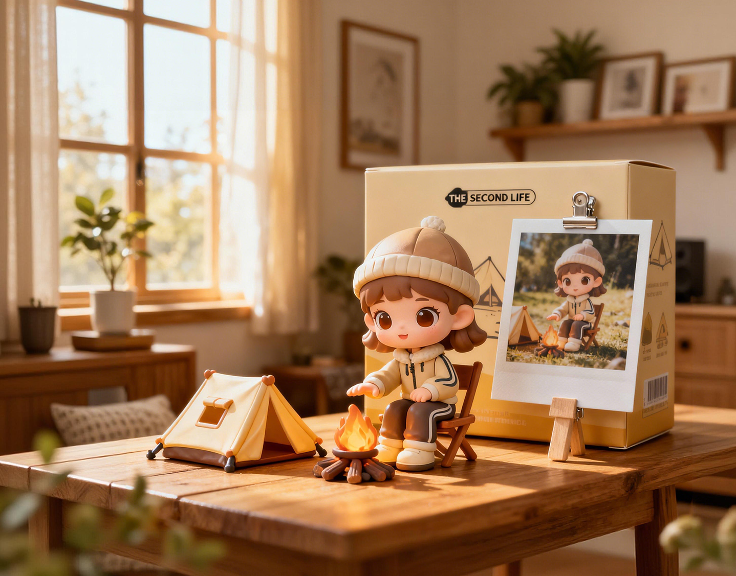 Custom 3D Figurine Desk Lamp Personalized Gift Decorative Night Light Home Decoration for Anniversary & Memorial Home Decor