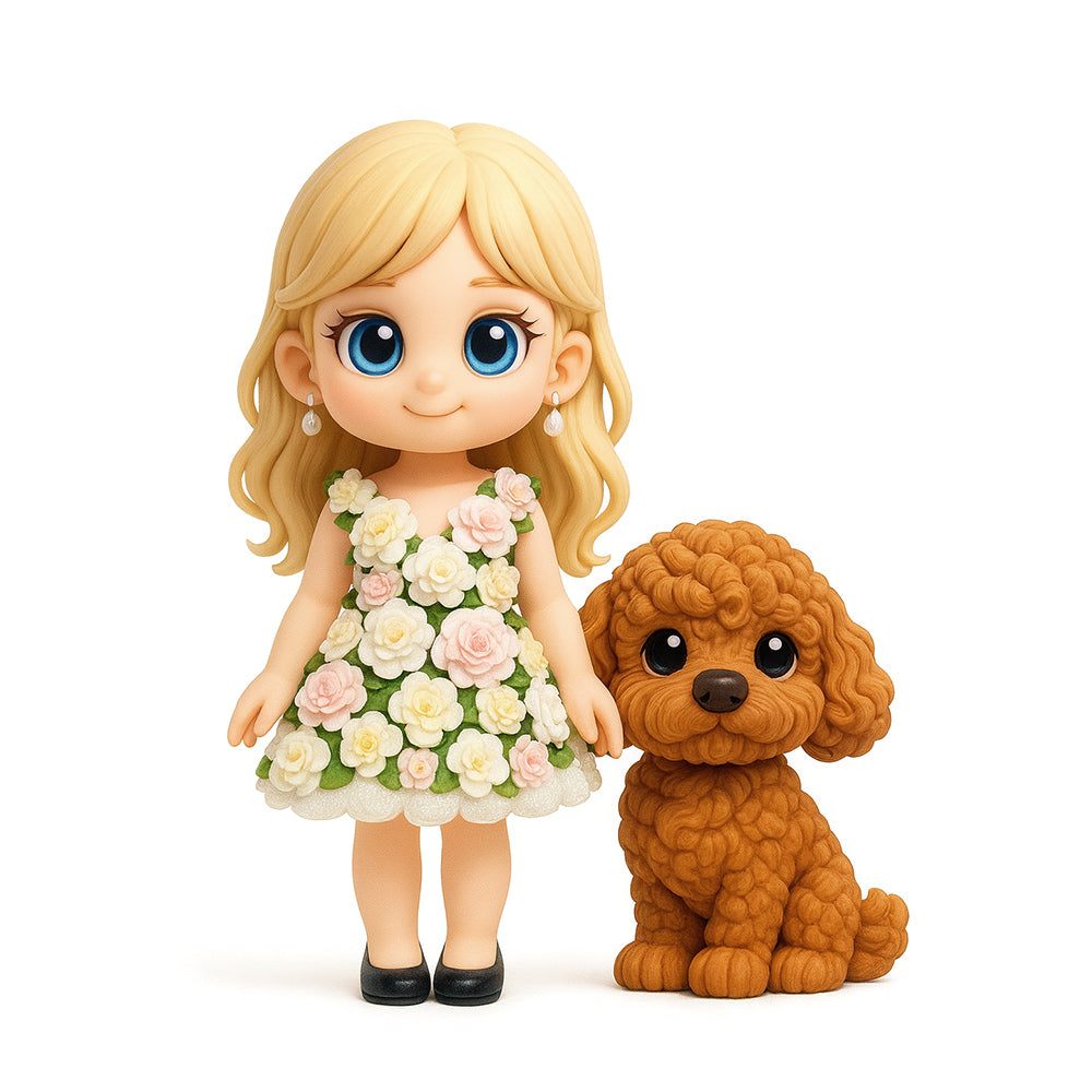 Custom 3D Action Figure Night Light from Your Photo Personalized Toy Figure Unique & Memorable Gift for Lovers, Boyfriends, Girlfriends